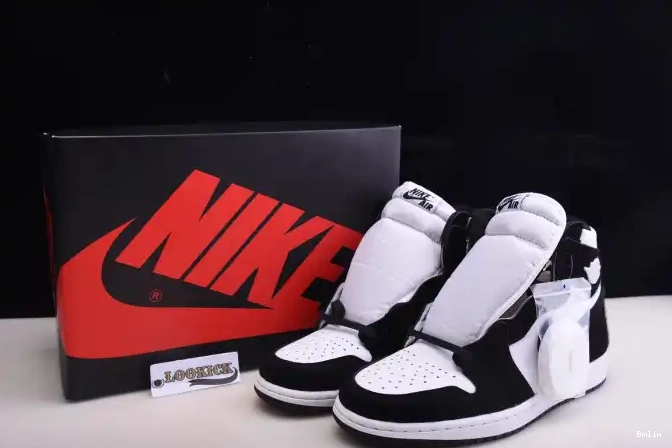 Bmlin Shoes OG Retro Air Jordan High 1 Panda CD0461-007 0527